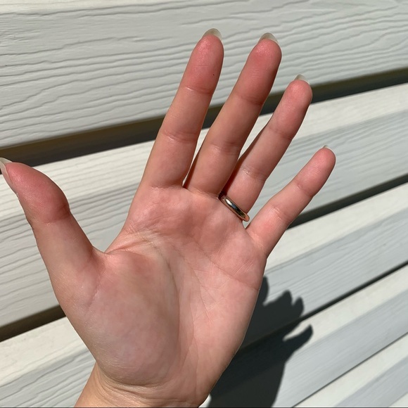 Gold Sparkly Band Ring - Picture 5 of 5